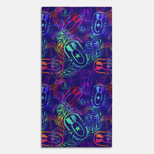Print On Demand - Beach Towel - "It's 5 o'clock Somewhere"