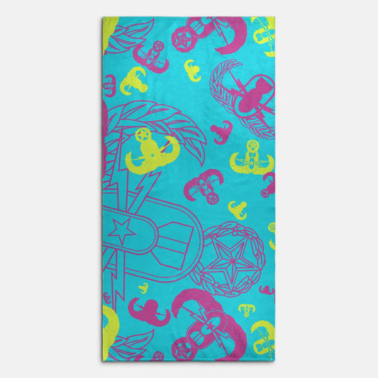Print On Demand  - Beach Towel - "EOD Party"